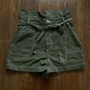 Bershka High Waisted Shorts